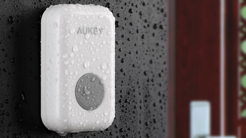 Aukey Wireless Doorbell Kit, $8 with code AUKEYSTD